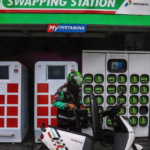 Tempat Pengisian Baterai Motor Listrik