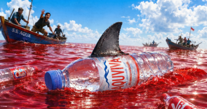 illustration red ocean